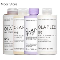 olaplex no 344p5 hair cleaning damaged repair shampoo perfector conditioner for all hair types 250ml professional hair care