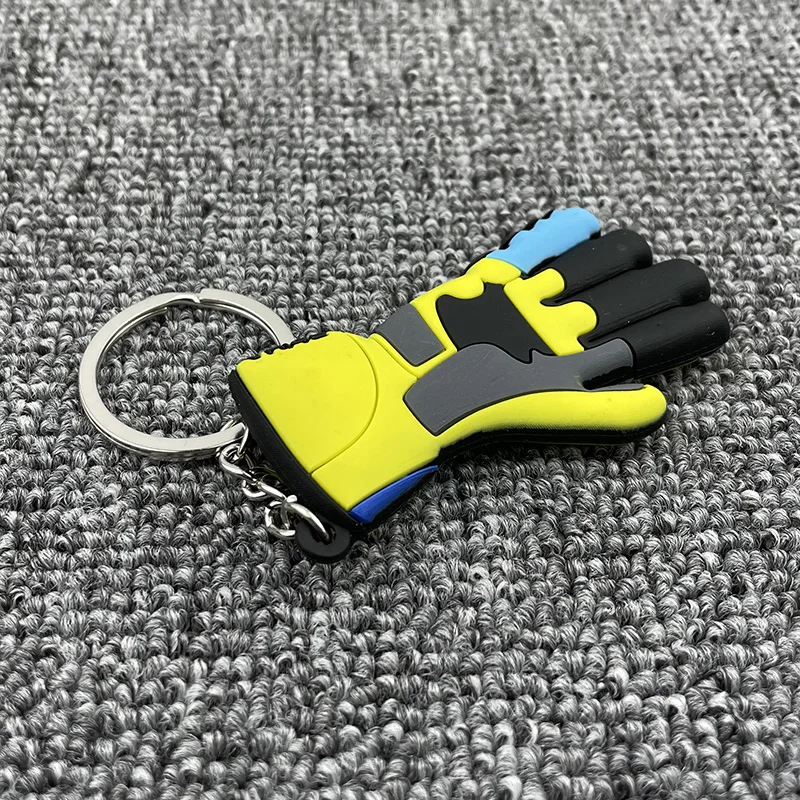 Резиновый 3d-брелок для ключей в виде перчаток аксессуары мотоцикла брелок 3D Honda