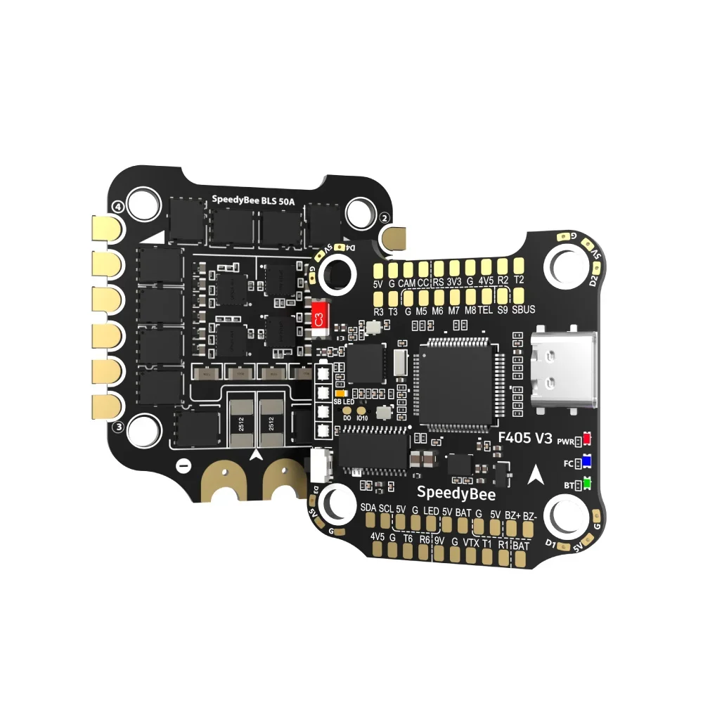 SpeedyBee F405 V3/V4 3-6S 30X30 мм FPV Stack Контроллер полета BLHELIS 50A/55A/60A 4in1 ESC Дроны для фристайла