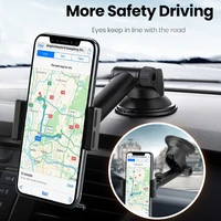 universal cell phone holder for car dash windshield dashboard universal 360%c2%b0adjustable rotating for iphone samsung