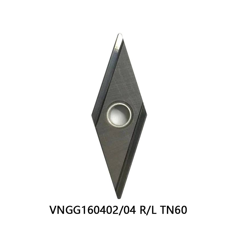 

Оригинальный VNGG160402L VNGG160402R VNGG160404L VNGG160404R TN60 твердосплавные вставки для стали VNGG160402 VNGG160404 токарный резак VNGG