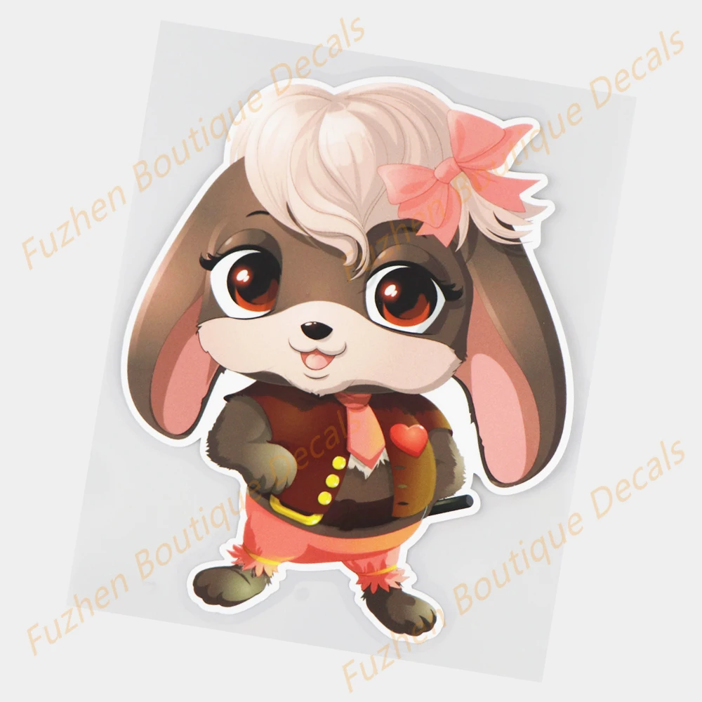 

Fuzhen Boutique Decals Exterior Accessories Pretty Dog Creative Cartoon Body Decoration Scratch Occlusion Car Stickers