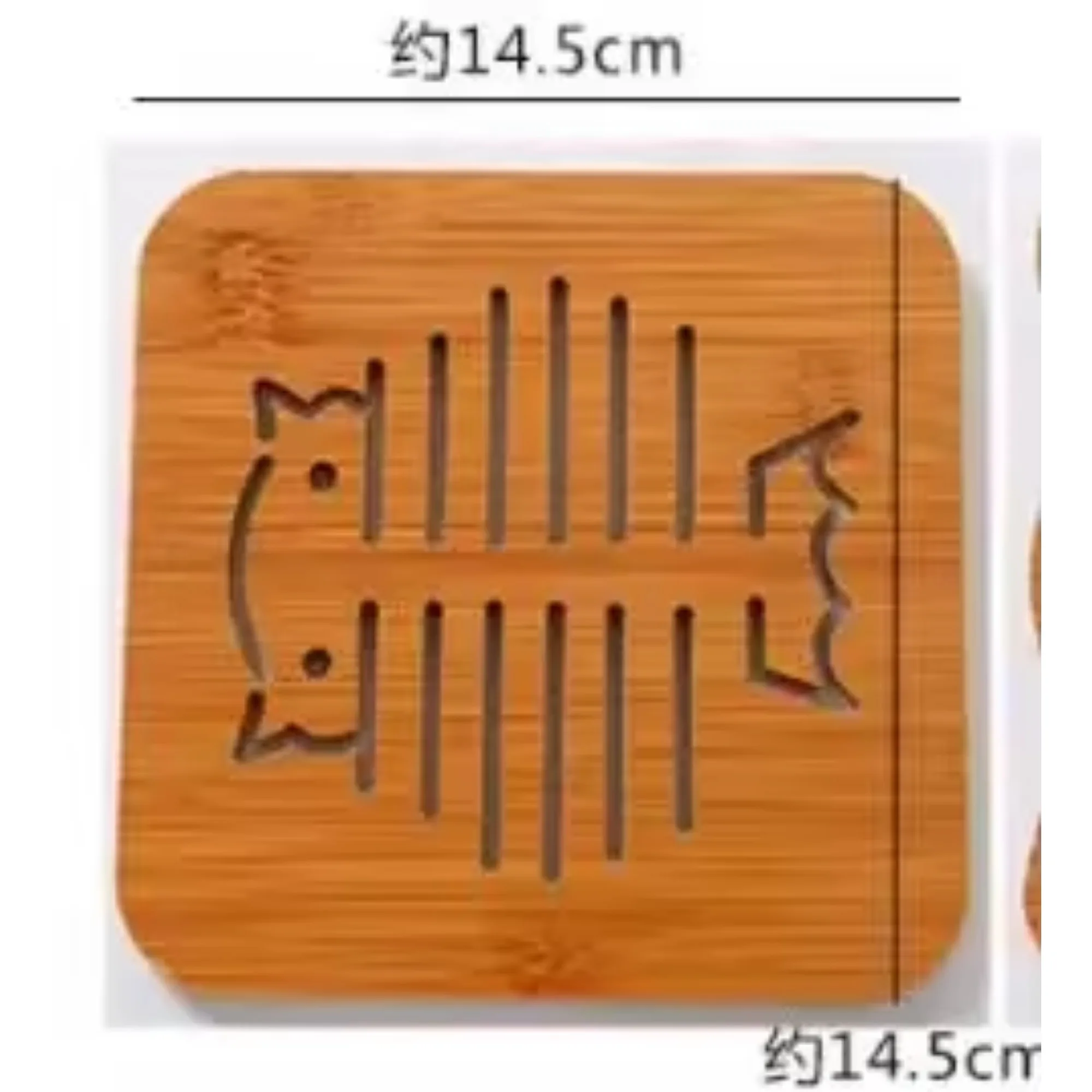 Бамбуковые подставки для кухни бамбуковые горячих подушечек термостойкие