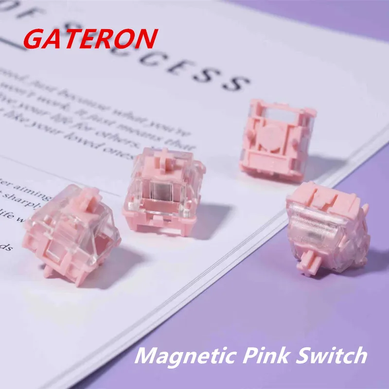 

Магнитный розовый переключатель Gateron KS-20 SMD RGB