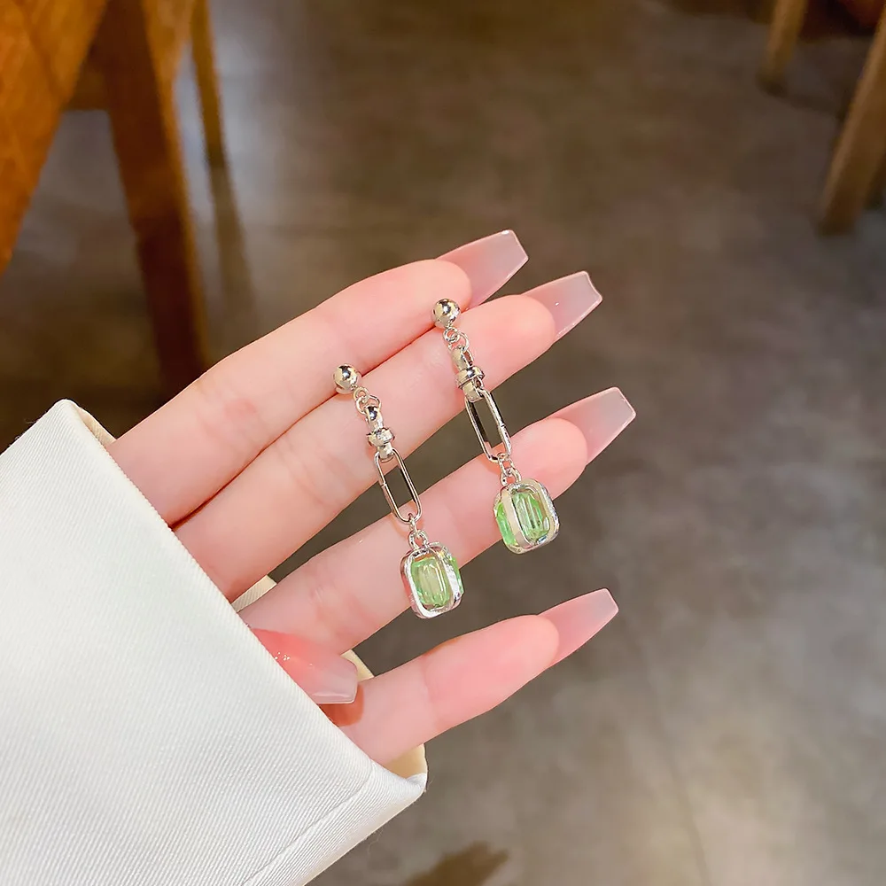 

Милые крутые геометрические серьги для женщин, бижутерия в стиле панк, женские подарочные серьги, Женские аксессуары Y2k, праздничные подарки