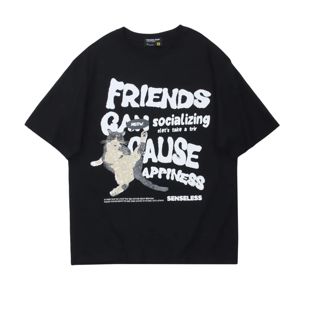 

OSCN7 Graphics Print Men's T-Shirts 2022 Funny Short Sleeve Tshirts Summer Hip Hop Casual Fashion Women Top Tee Streetwear S252