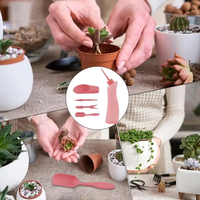 Бутылка для полива бонсай 500 мл маленькая лейка растений набор 5X цветов