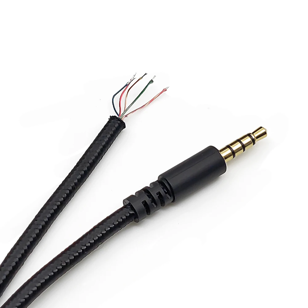 DIY ремонт замена Aux кабель для Kingston HyperX Cloud II Core Pro Cloudx Stinger револьвер S Проводная