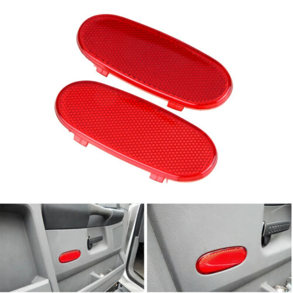 

2pcs Car Front Door Panel Door Panel Reflector Cover For Dodge Ram 1500 2500/3500 Replace Accessories 5179299AA Good Quality