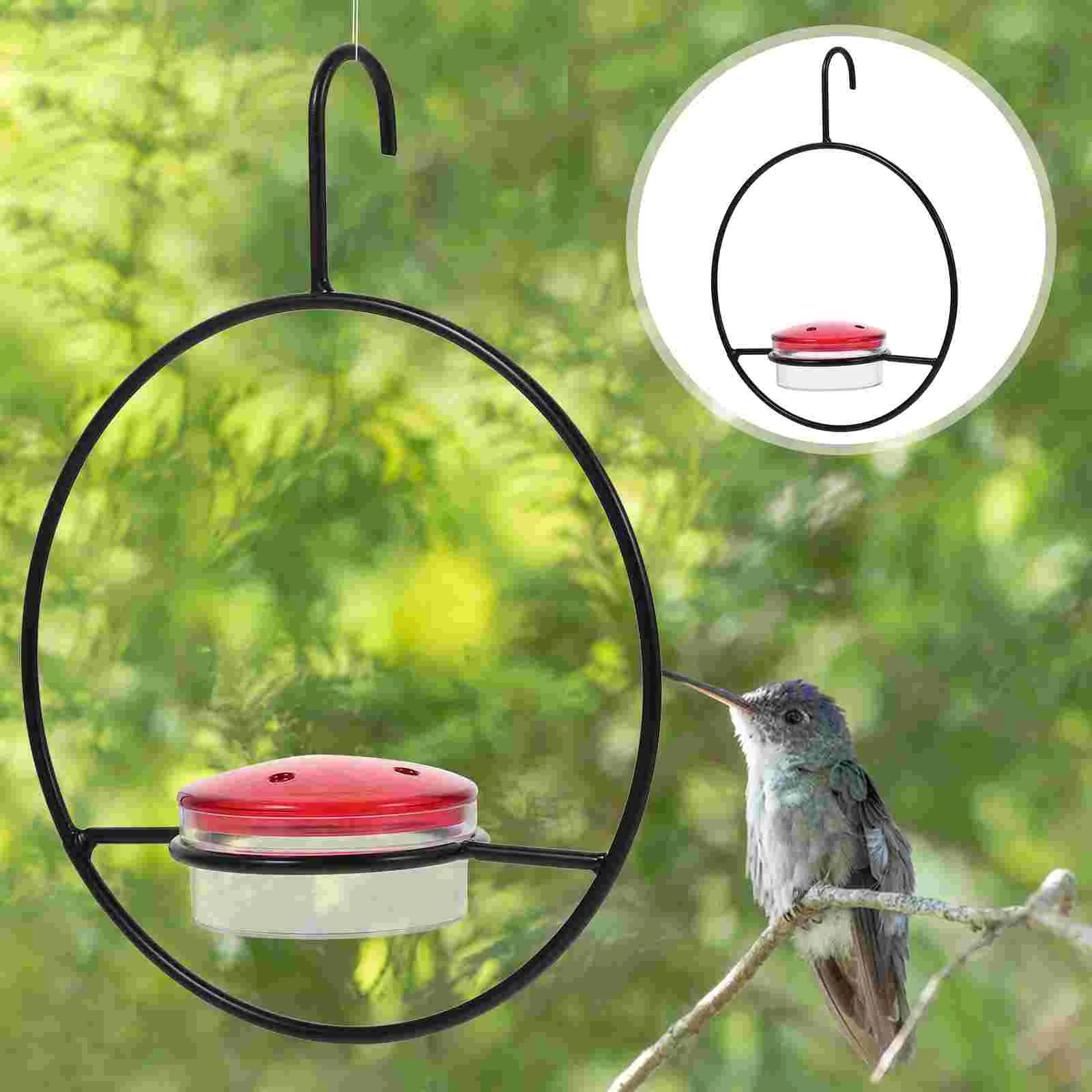 

Hummingbird Feeders Tree Hanging Water Outdoor Mini Metal Type Feeding Container