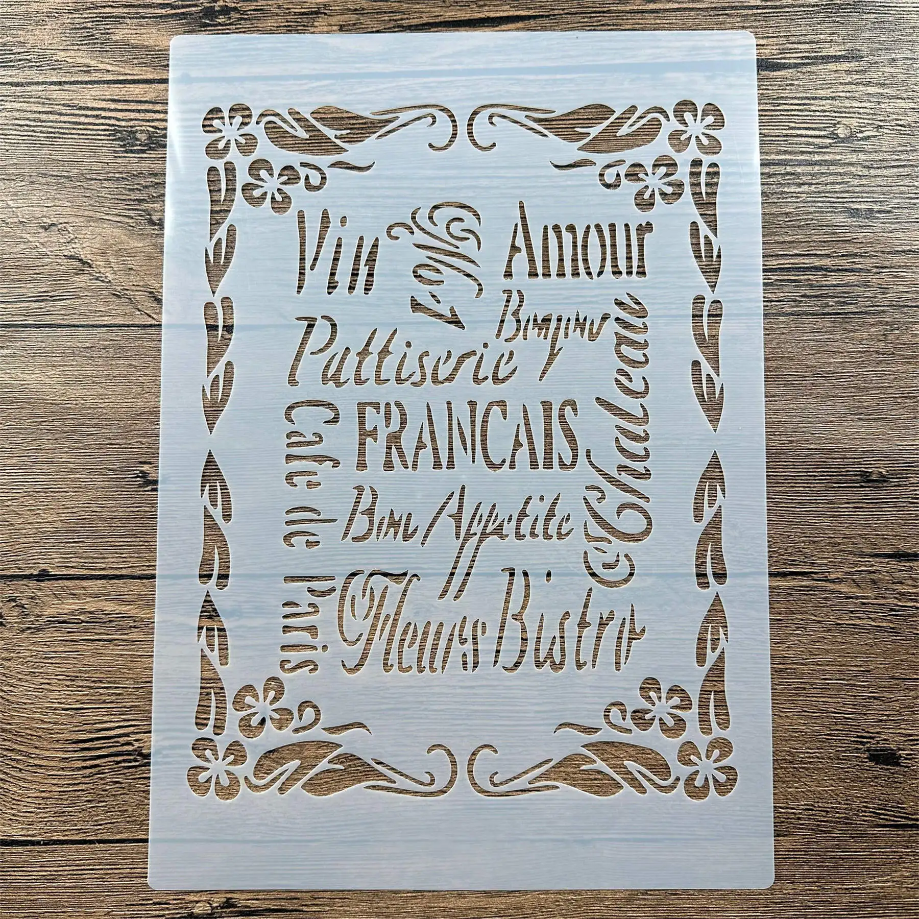 

A4 29 *21cm DIY Stencils wall Painting Scrapbook Coloring Embossing Album Decorative Paper Card Template wall grand pochoir