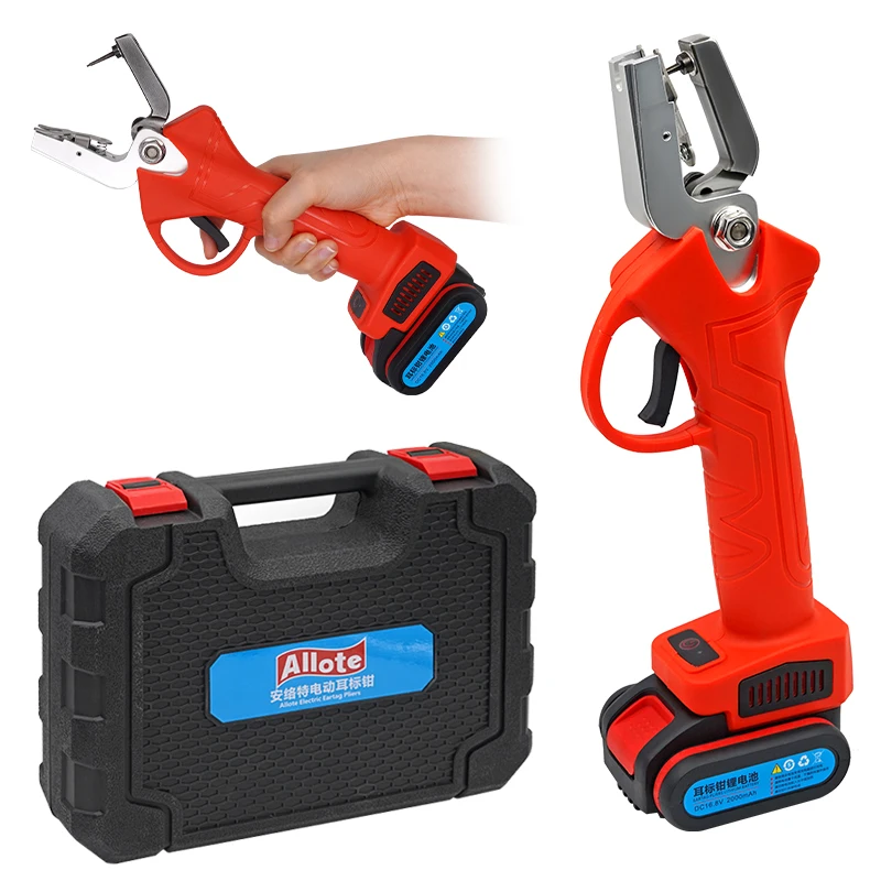 Автоматические плоскогубцы для ушных бирок с изображением животных