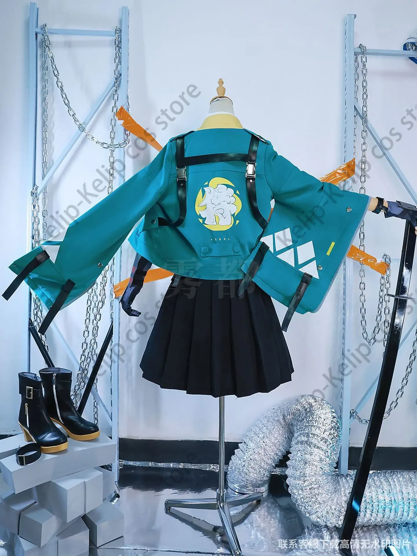 Парик Zenless униформа головные уборы Se Zone Zero Hoshimi Miyabi костюм для косплея 6 Void Hunter