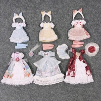 30cm bjd doll clothes high end can dress up fashion doll clothes accessories skirt suit best gifts for children diy girls toys