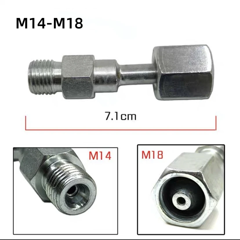 Соединительная муфта для дизельного топлива, соединитель для труб с общей топливной магистралью, переходник для масляного шланга M12 M14 M16 M18