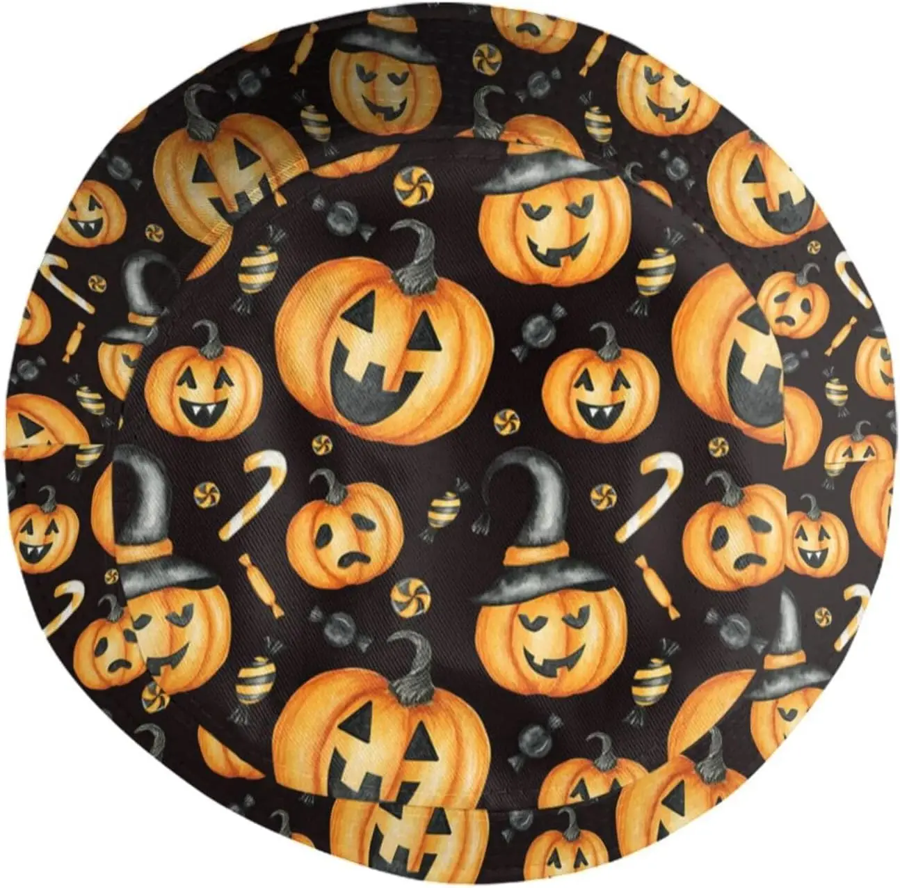 Панама в виде летучих мышей и тыквы на Хэллоуин для женщин мужчин летняя