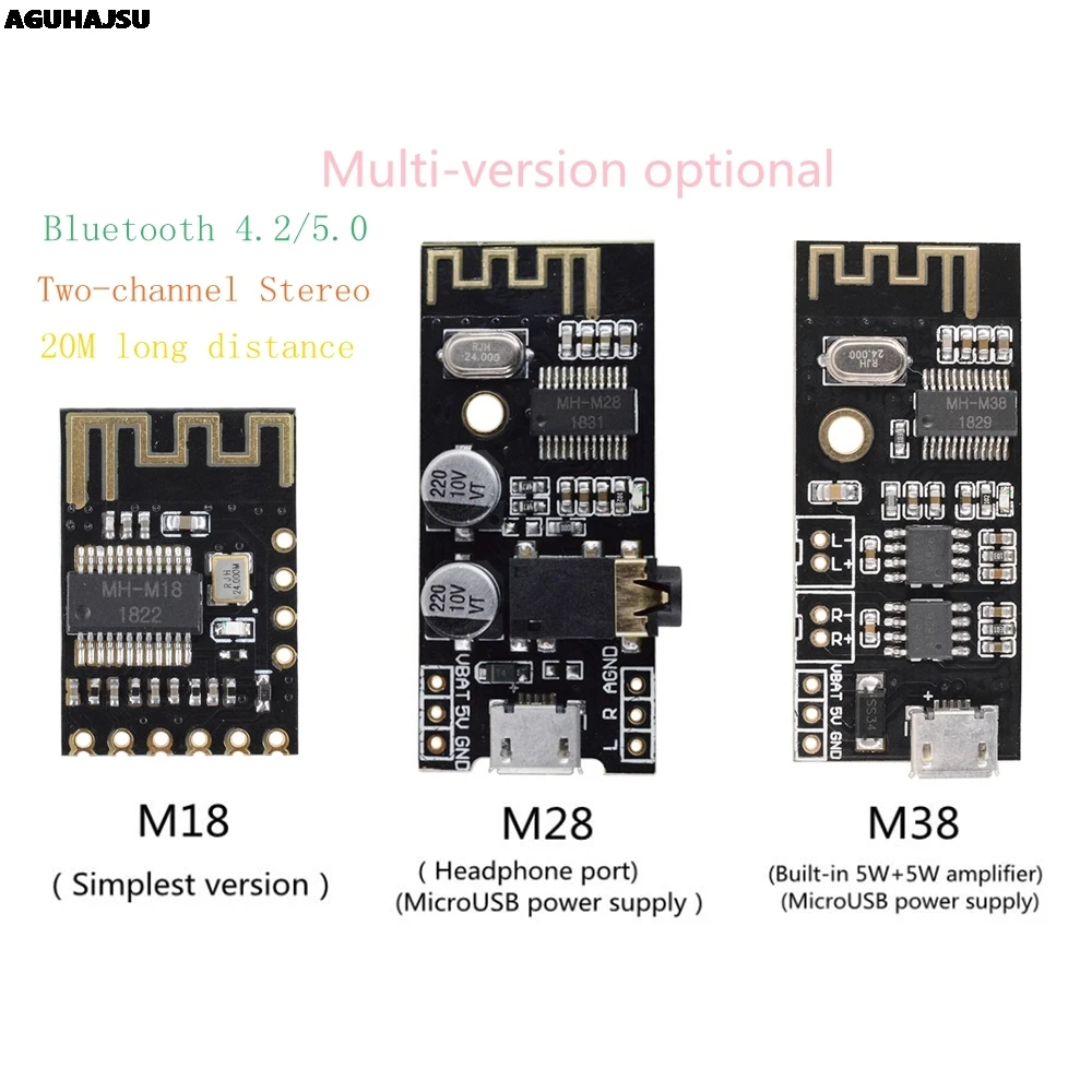 MH-MX8 Wireless Bluetooth MP3 Audio Receiver board BLT 4.2 mp3 lossless decoder kit | Integrated Circuits