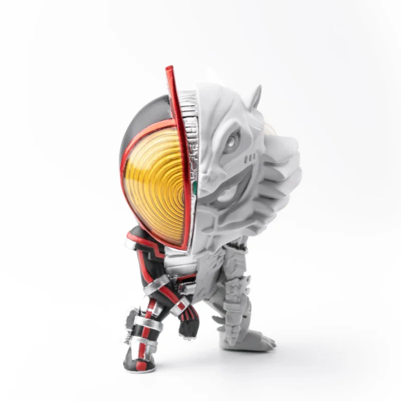 Фото Фигурка Kamen Rider Bandai Dual Face Capsule: Файз, Чалес, Оо, Кайдзин. Моделированная статуэтка для взрослых, аниме-декор для рабочего стола. №1
