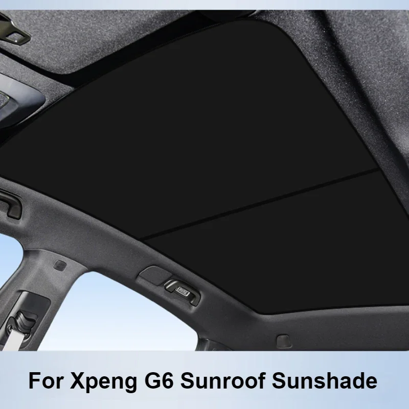 Фото Солнцезащитный козырек для люка XPeng G6 G9, изолирующий, с электростатической адсорбцией, не требующий разрушительной установки №3