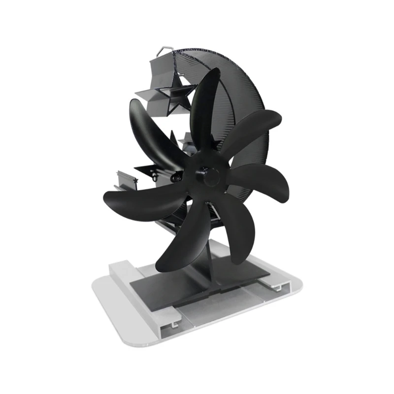 

Wood Stove Fan Fireplace Fan for Wood Burning Stove Heat Powered fan Wood Stove