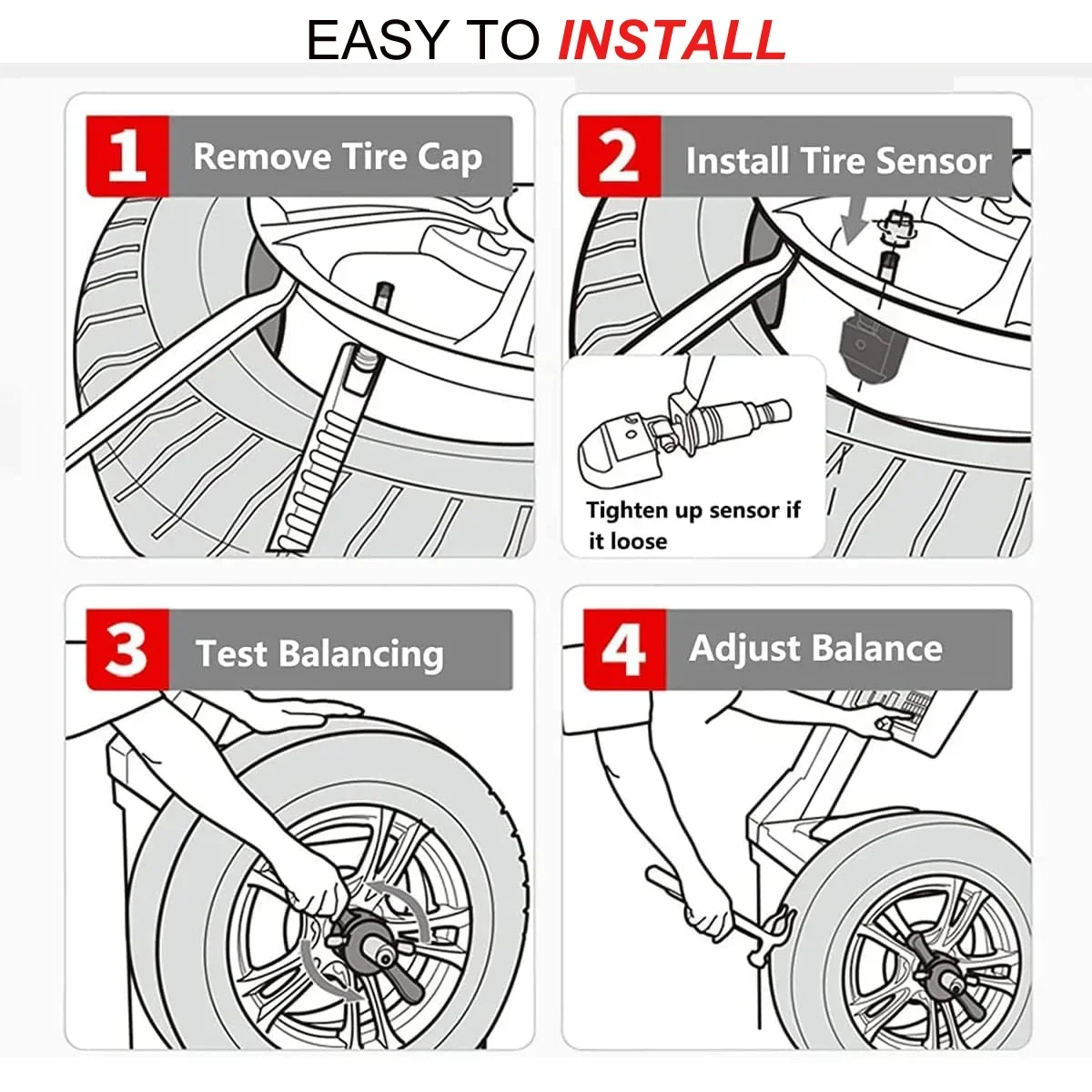 Датчик контроля давления в шинах DAZE 13598773 433 МГц для Cadillac CT6 XT5 SRX Buick LaCrosse Regal Chevrolet