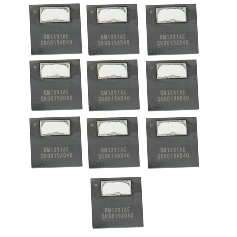 

10Pcs BM1391 BM1391AE 7Nm ASIC Chip Bitcoin BTC BCH Miner Chip For Antminer S15 T15 BTC BCH Miner Hash Board Repair