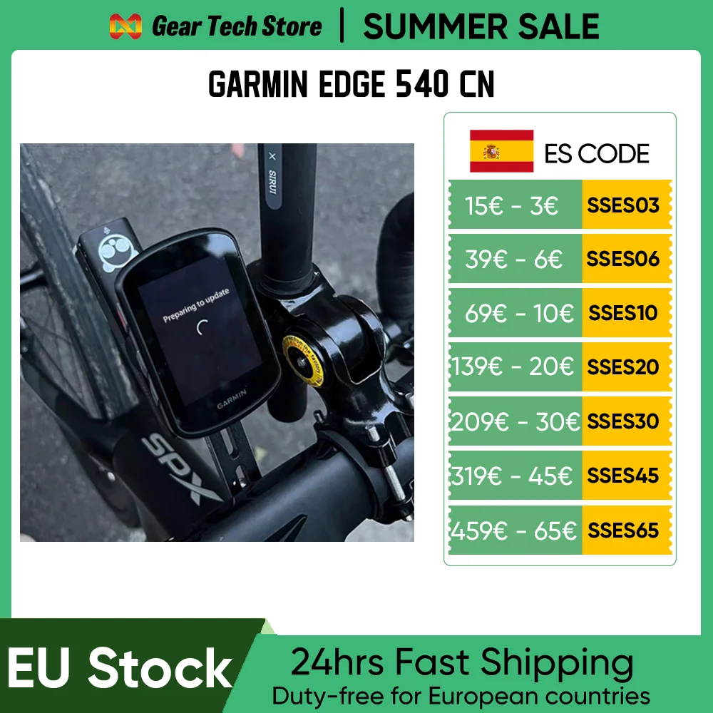 Ciclocomputador Garmin Edge 540 GPS profesional para carretera y montaña