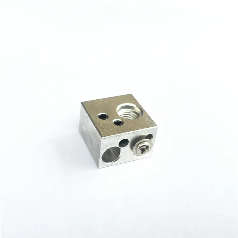 1pcs Wanhao 3D Printer parts Duplicator 9 D9 / PLUS MK2 Heating aluminum block, updated MK10 heated block 1pcs Wanhao 3D Printer parts Duplicator 9 D9 / PLUS MK2 Heating aluminum block, updated MK10 heated block