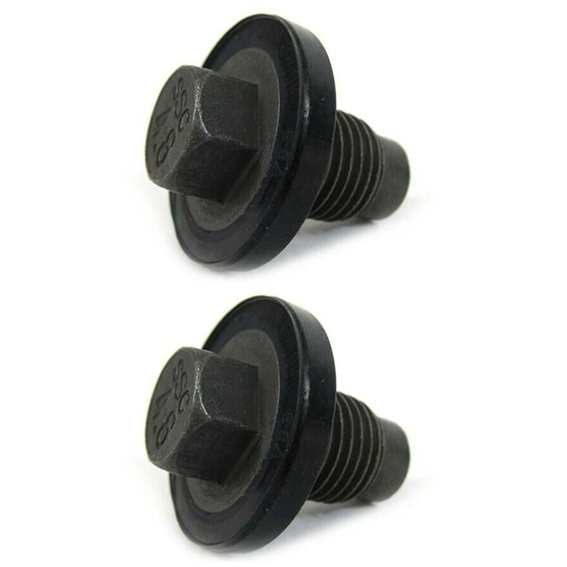 

2X 6506214AA Engine Oil Pan Drain Plug Bolt For 96-20 Jeep Dodge Patriot