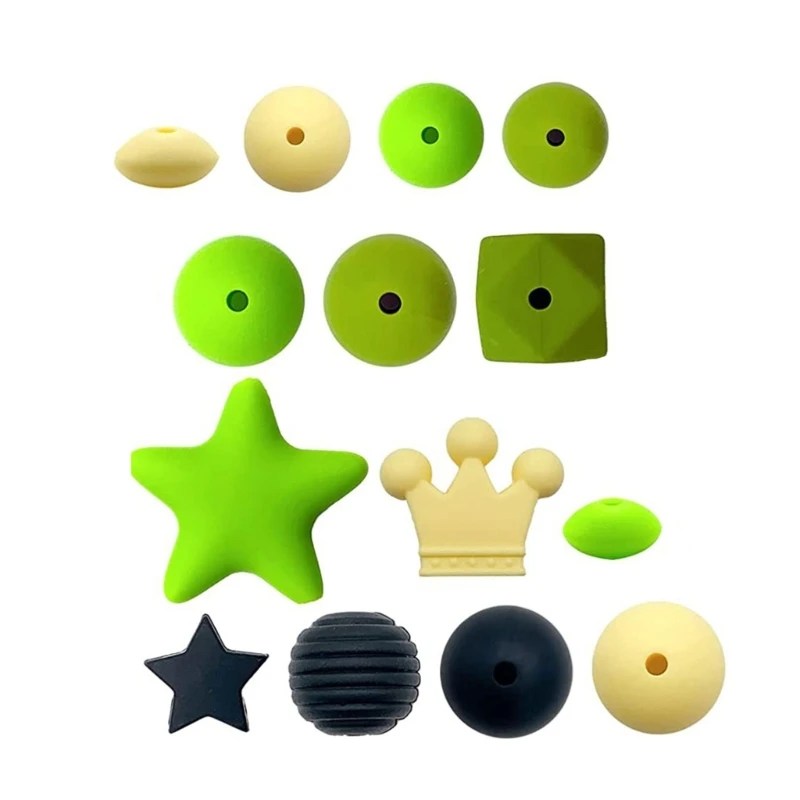 

Силиконовые бусины «сделай сам» для изготовления браслетов, кошельков, подвесок, поделок «сделай сам»