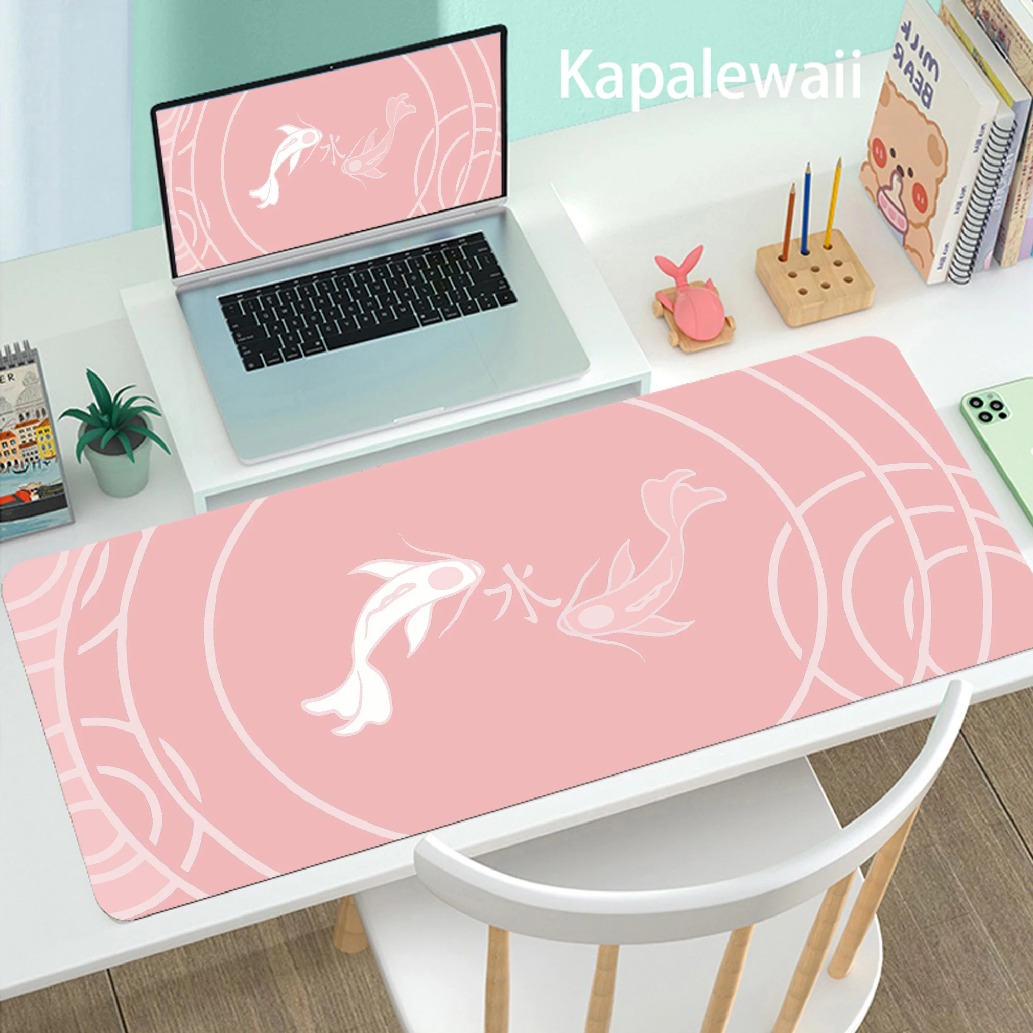 

Fish Styl Mousepad Mat for Mouse Gamer Gaming Mouse Pad 900x400mm Large Computer Keyboard Mouse Mat Desk Mats For PC Deskpad