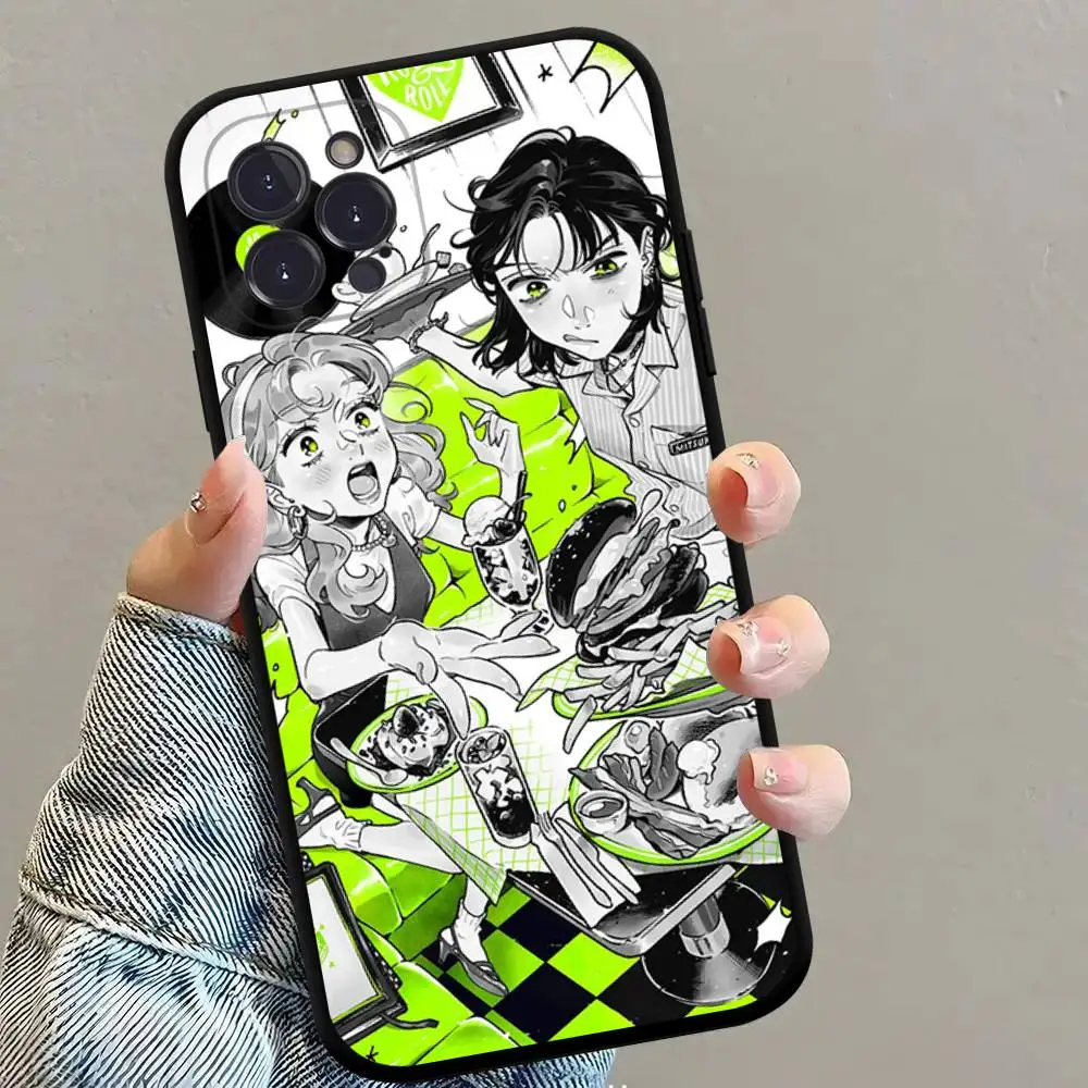 Чехол для телефона Aya Osawa Mitsuki Koga MitsuAya для iPhone 17 16 15 14 13 12 11 Pro Max Plus Mini, мягкий силиконовый, черный, противоударный, из ТПУ (art.: 3920d95dcfcd5) - 3920d95dcfcd5