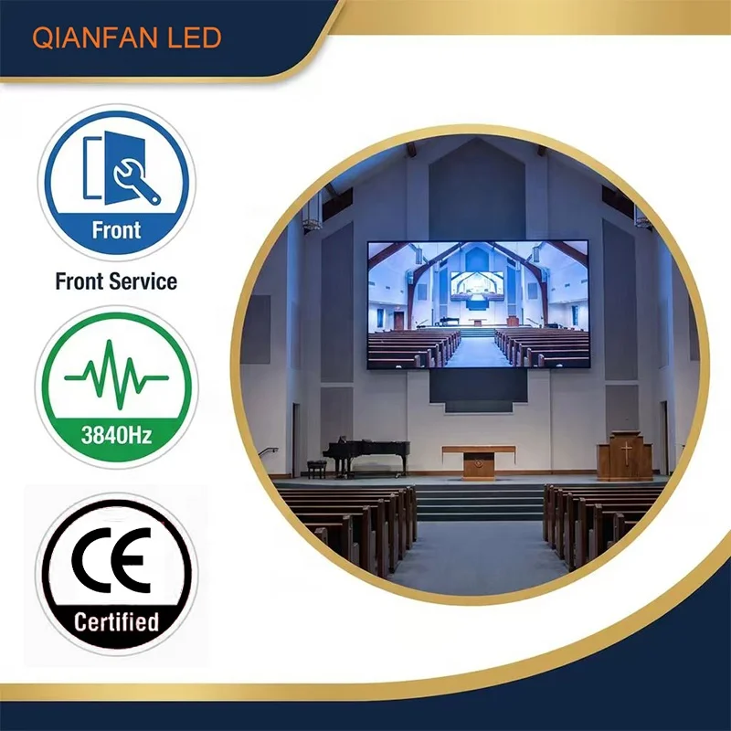 Фото Светодиодный LED-дисплей P1.2/P1.5/P1.8 для помещений: для конференц-залов, переговорных комнат, зон самообслуживания, торговых центров. Видеостена с классом защиты IP65. №3