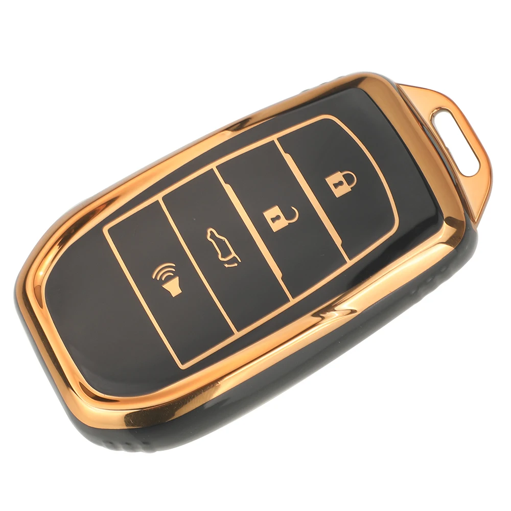 Чехол jingyuqin для автомобиля из ТПУ Toyota CHR Hilux Fortuner Land Cruiser 200 Camry Corolla Crown RAV4 Highland