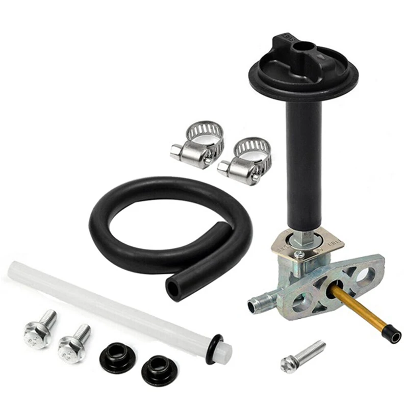 Топливный клапан Petcock и винт рычага для Honda Recon 250 TRX250 2X4 1997-2014 16950-HM8-003