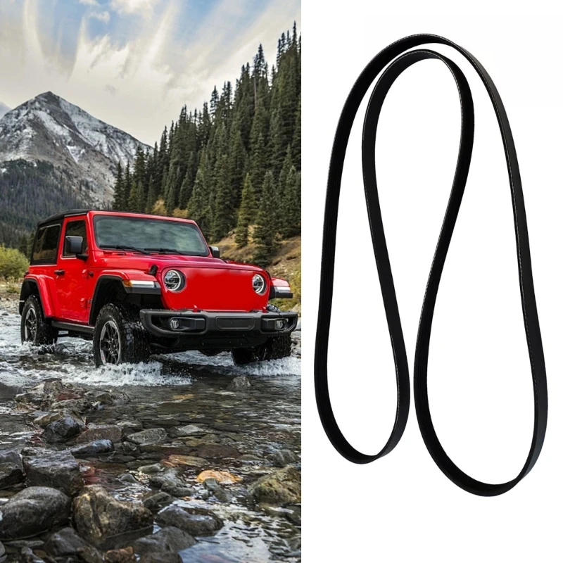 Резиновый серпантинный приводной ремень двигателя стабильный 53032857AB подходит