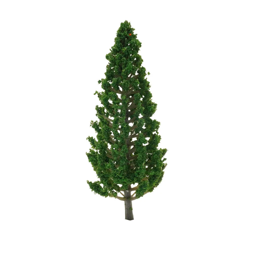 

G Scale Parts & Accessories Scenery & Trees 10pcs Model Pine Trees Green For Scale Railway Layout 11cm SL-16059