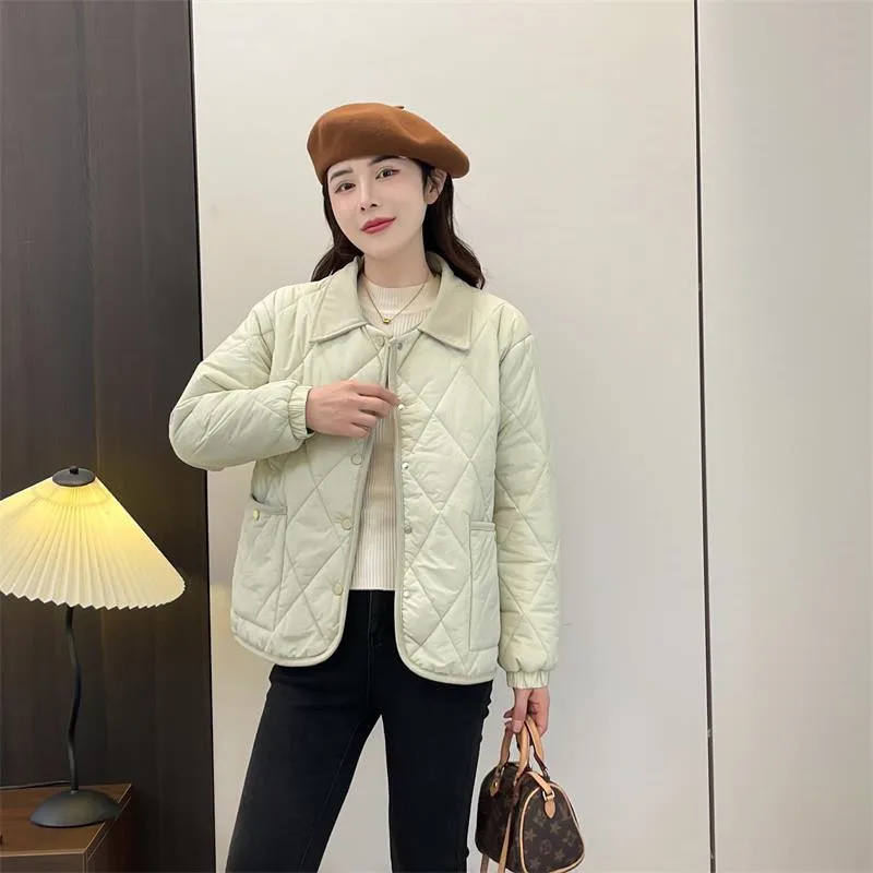 Xiangfeng женские легкие парки пальто 2025 зимняя новая женская свободная куртка с