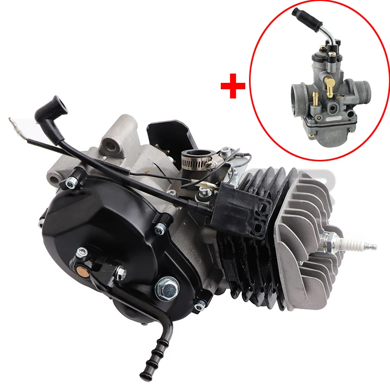 

High quality 49CC Air Cooled Engine with carburetor For 50 SX 50 SX PRO SENIOR Dirt Pit Cross Bike Accessories Accessories