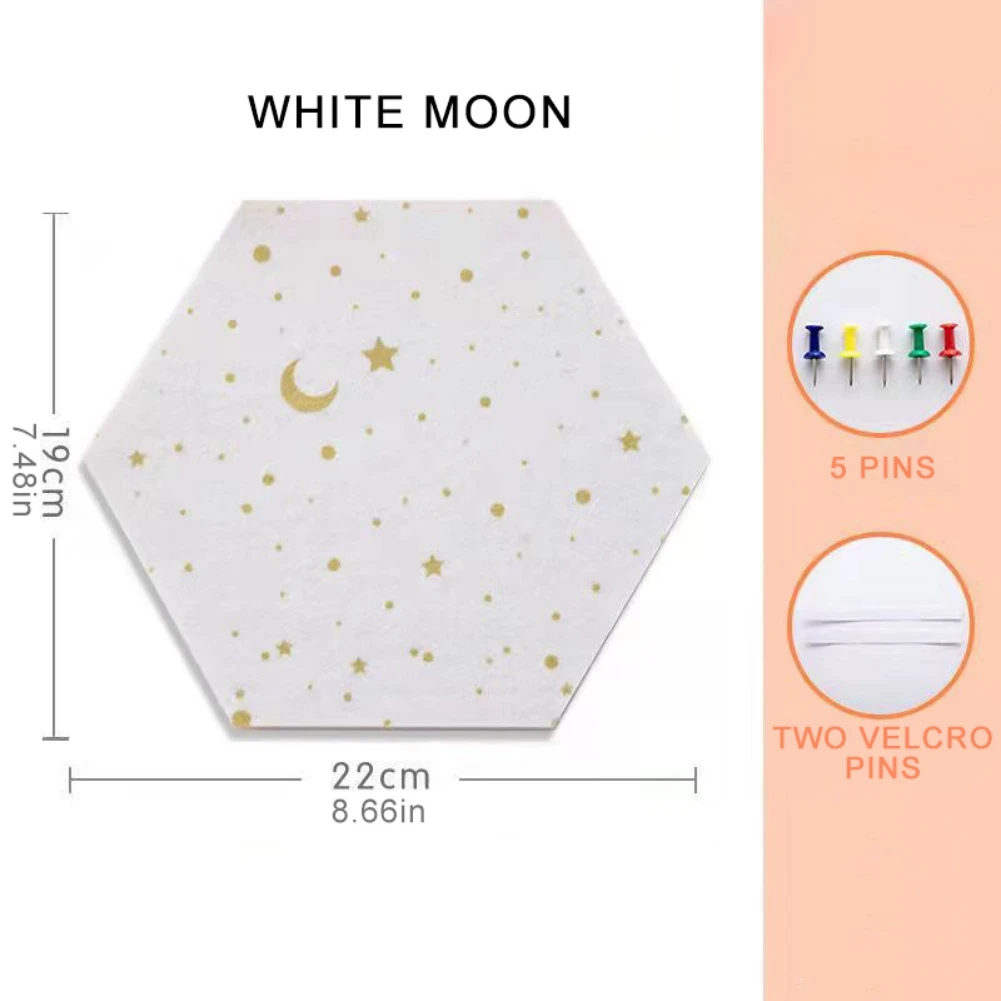 

Шестигранная фетровая доска для заметок