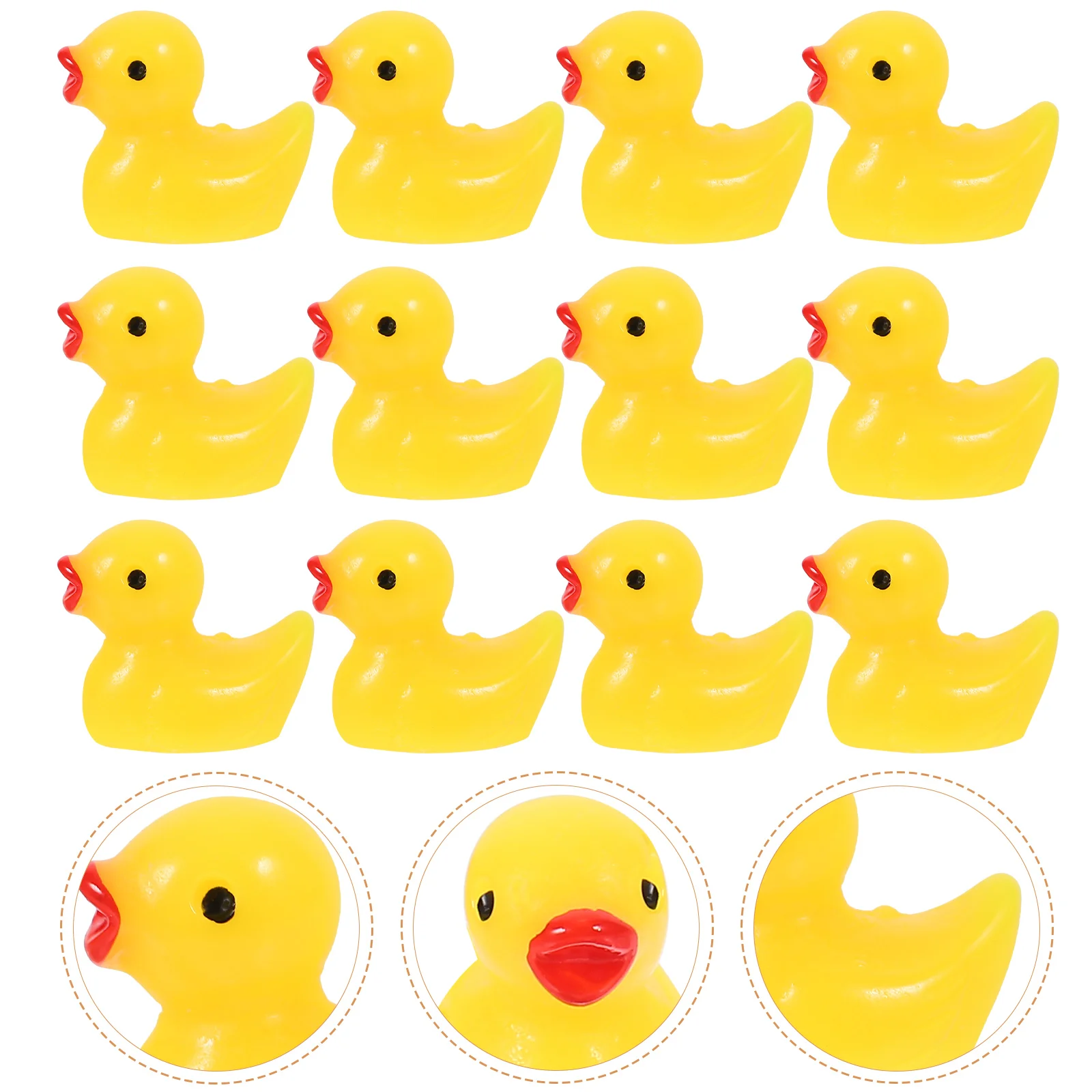 

100pcs Mini Figurines Miniature Resin Animal Figurine Micro Landscape Bonsai Decorations