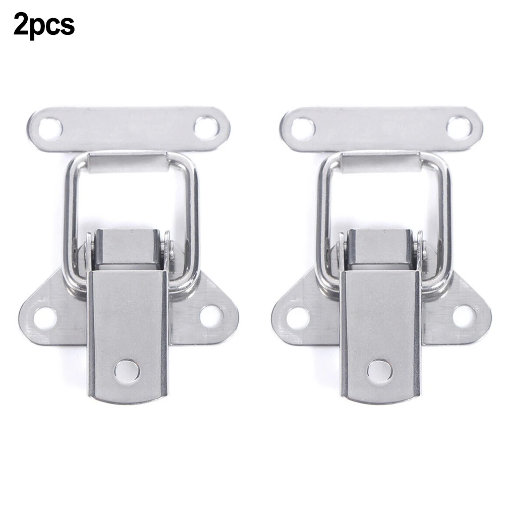 

Tool Box Buckle Catch Catch Clasp For Jewelry Boxes Instrument Box Lock Silver Stainless Steel File Box Buckle