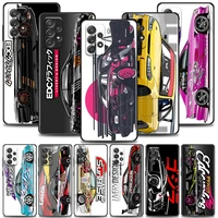 phone case for samsung galaxy a72 a52 a53 a71 a91 a51 a42 a41 note 20 ultra 8 9 10 plus 5g cover japan tokyo jdm drift sport car