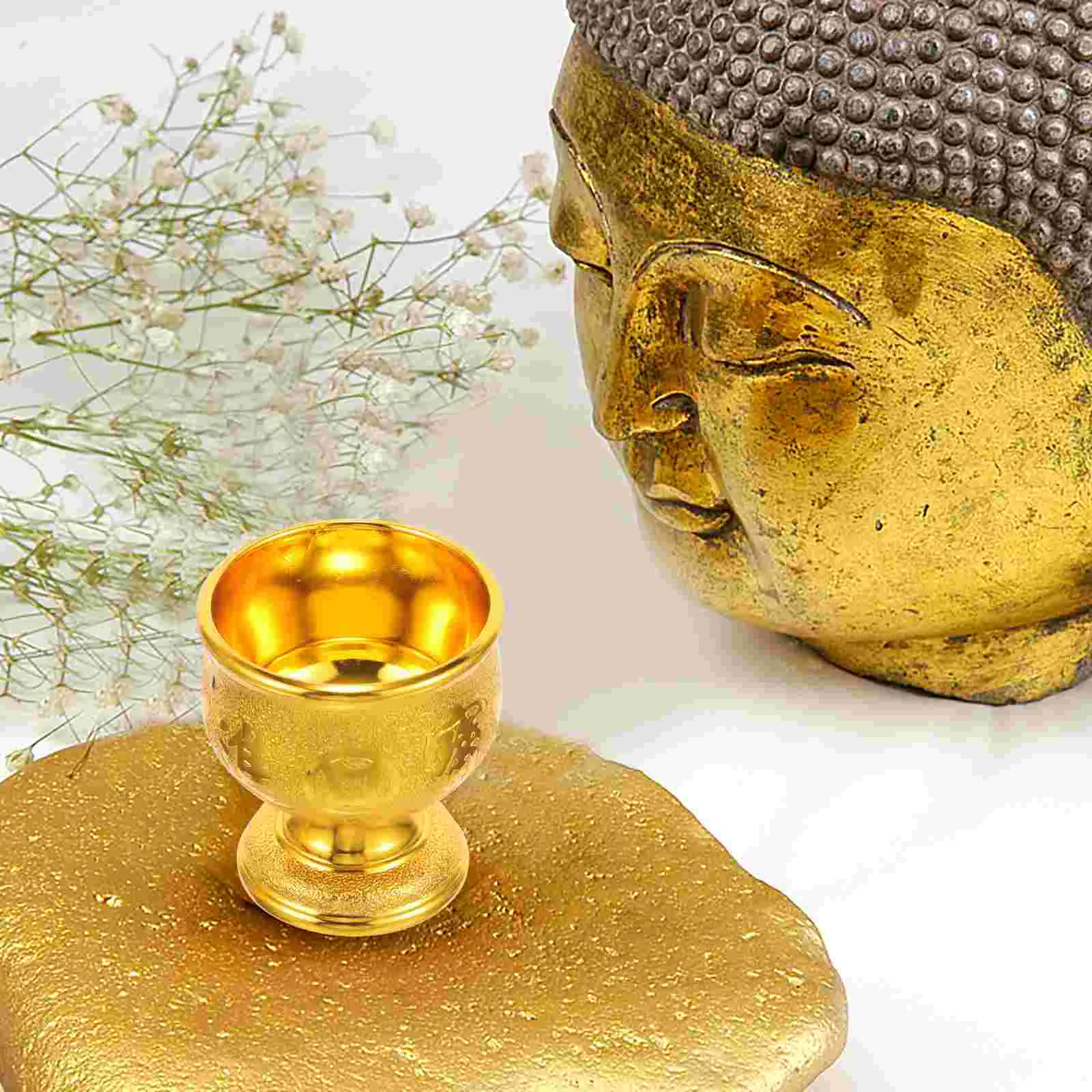 6 шт. кубок для Будды в антистальном зале прозрачные чашки невесты чаши чая воды