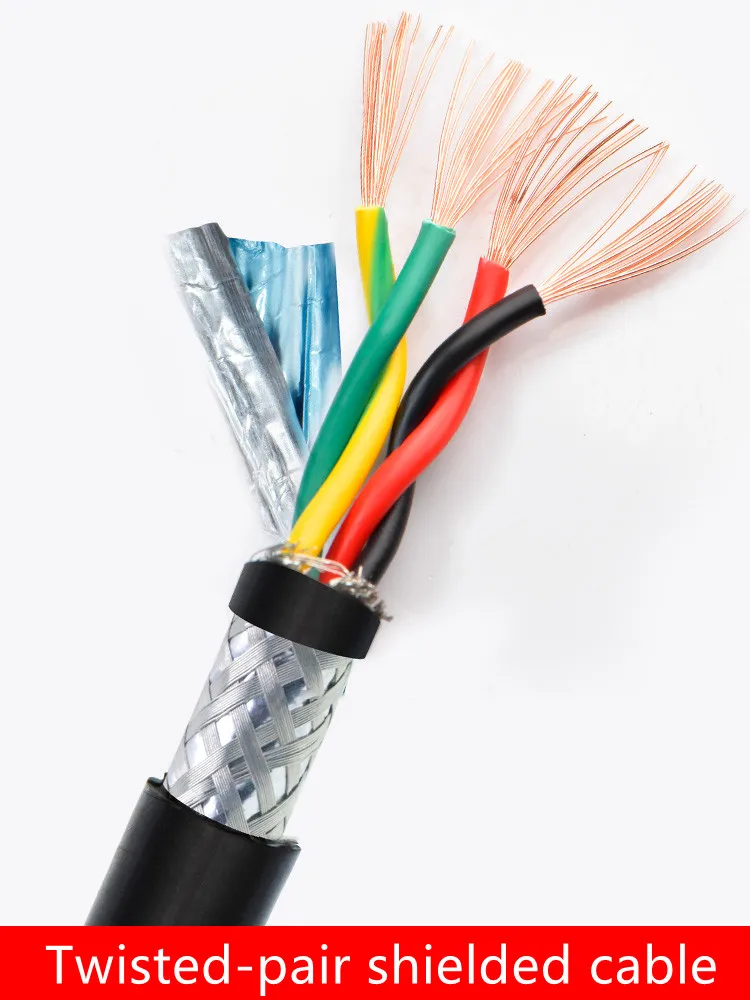 100 метров, 17AWG, 18awg, 20AWG, 22AWG, 24awg, 2-8 сердечников, 485 провод для сигнала связи, RVSP, Магнитный провод из чистой меди