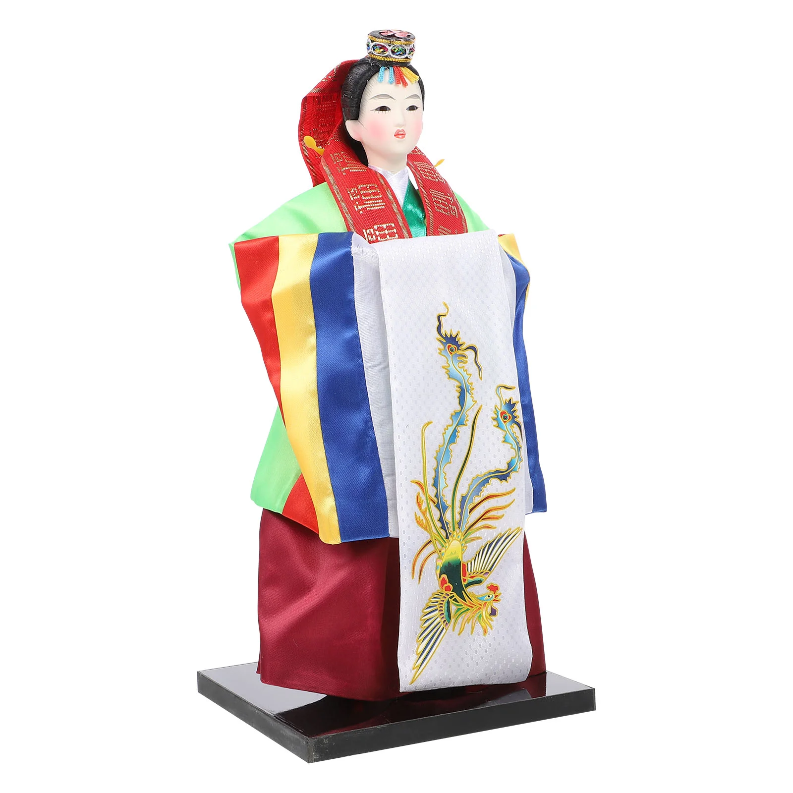 

Handmade Korean Hanbok Decoration Traditional Figurine Crafts Figure