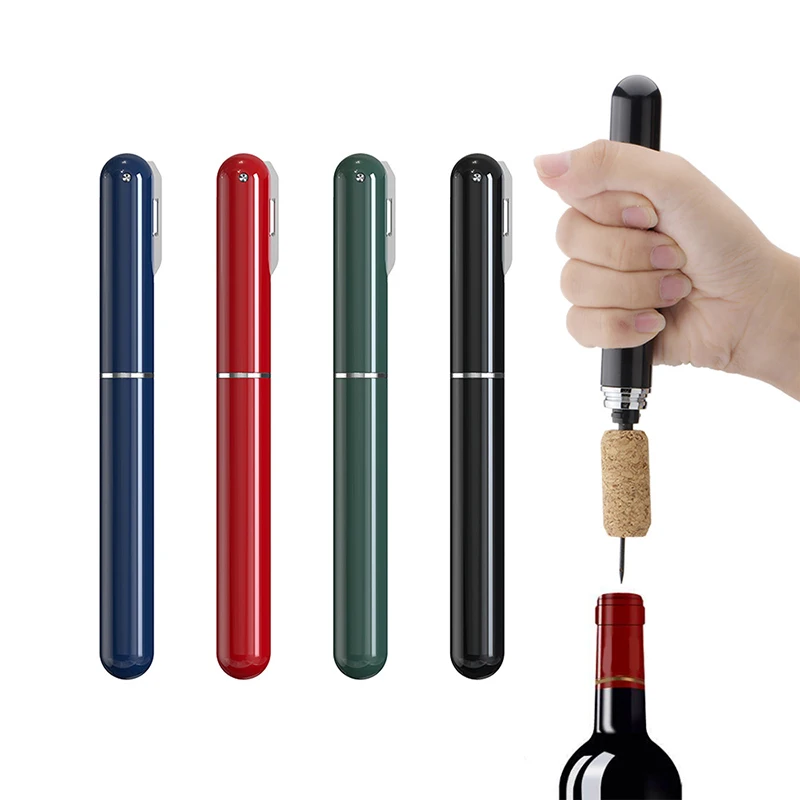 

Air Pump Wine Bottle Opener Champagne Openers Pneumatic Corkscrew Safe Stainless Steel Pin Cork Remover Kitchen Bar Tools Acces