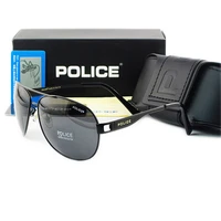 police brand designer new pilot polarized color sunglasses mens driving sunglasses alloy frame glasses outdoor travel essentials