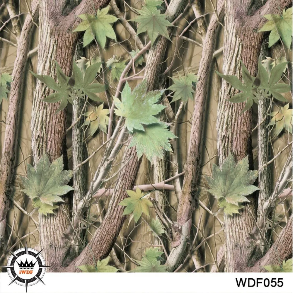 

Newest!! ! WDF055 Width 50cm Tree 10Squar Meters Hydrographic Film Transfer Camouflage
