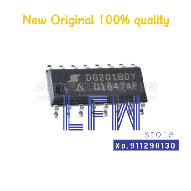 5 шт./лот DG201BDY-T1-E3 DG201BDY DG201 SOP16 Чипсет 100% новый и оригинальный в наличии